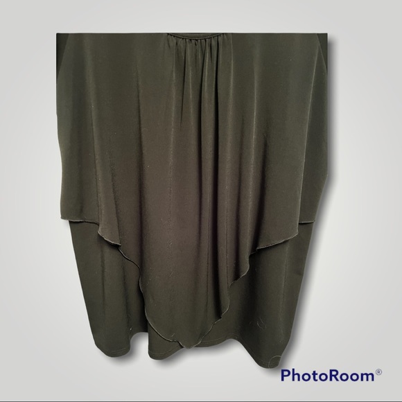 πΌ2/$12 George Ladies XL Black Top - Picture 3 of 6